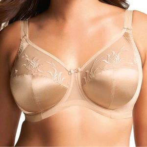 Elomi Caitlyn Underwire Side-Support Bra EL8030 Full Cup Beige Multi Sizes NWT